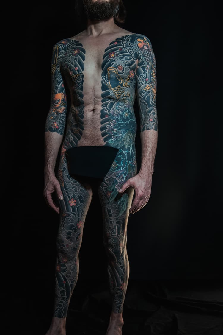 tatouage japonais strasbourg, tatouage traditionnel japonais strasbourg, tatouage Irezumi strasbourg