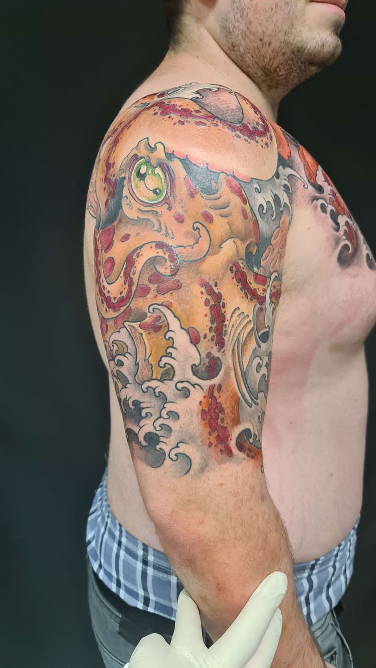 tatouage neo-japonais, tatouage neo-japonais strasbourg