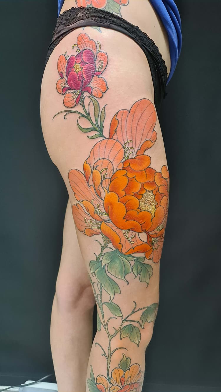 tatouage neo-japonais, tatouage neo-japonais strasbourg