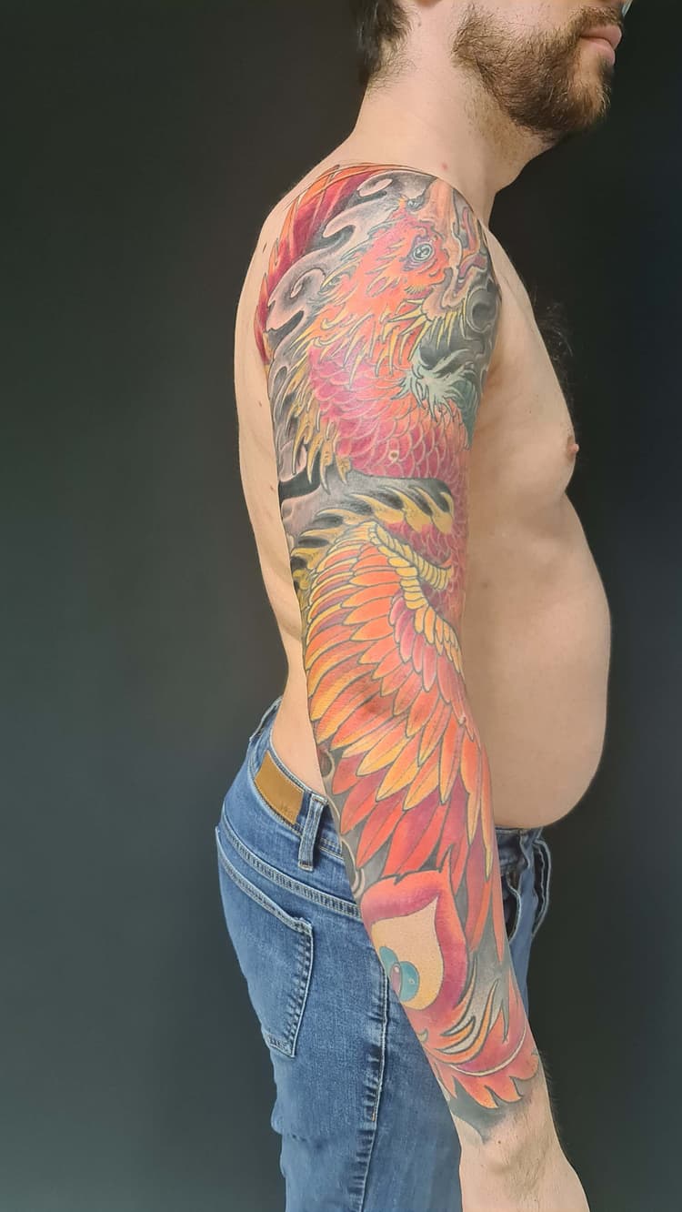 tatouage neo-japonais, tatouage neo-japonais strasbourg