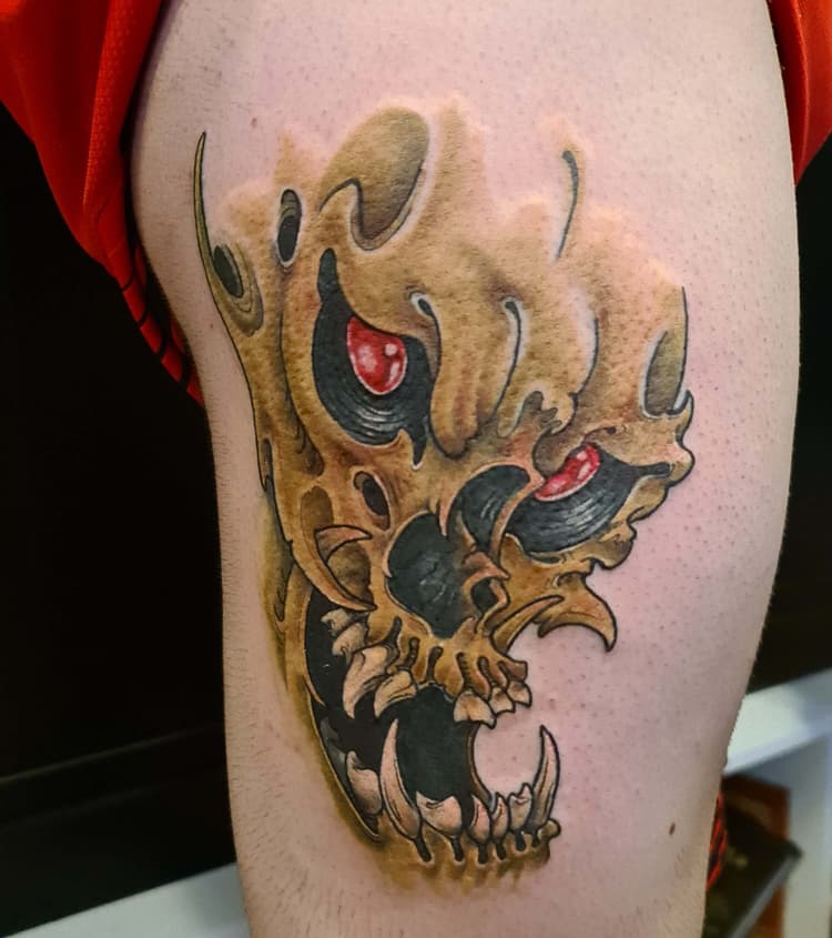 tatouage neo-japonais, tatouage neo-japonais strasbourg