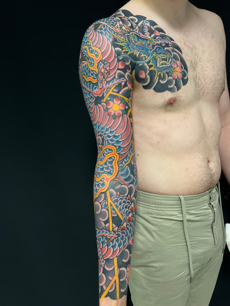 tatouage japonais strasbourg, tatouage traditionnel japonais strasbourg, tatouage Irezumi strasbourg