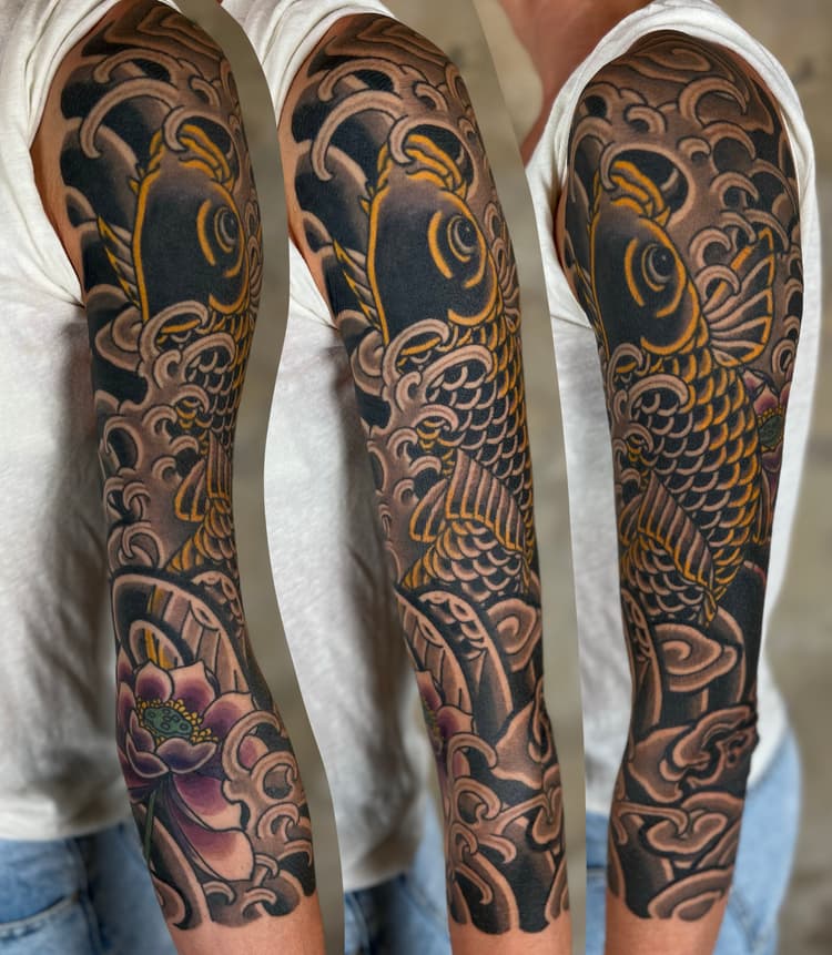 tatouage japonais strasbourg, tatouage traditionnel japonais strasbourg, tatouage Irezumi strasbourg