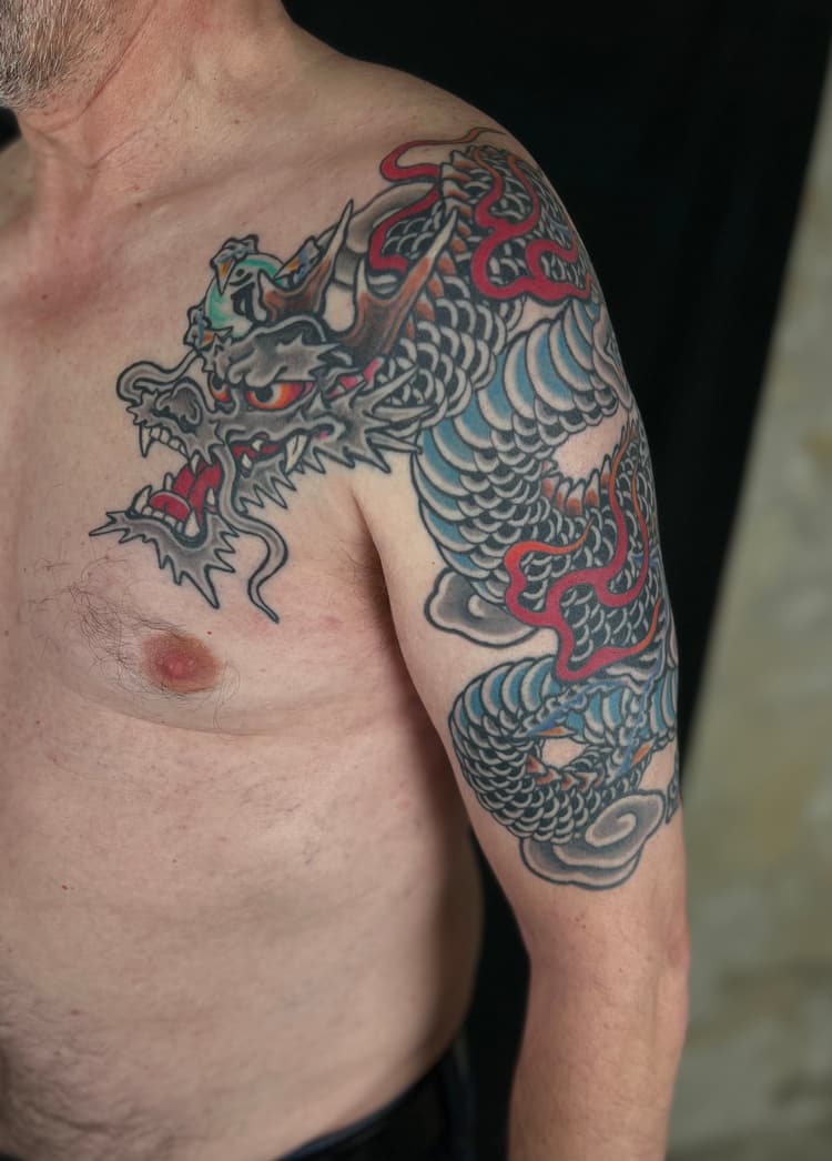 tatouage japonais strasbourg, tatouage traditionnel japonais strasbourg, tatouage Irezumi strasbourg