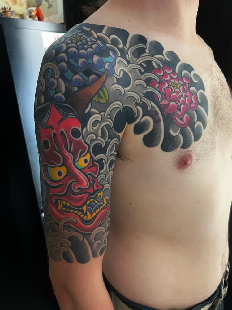 tatouage japonais strasbourg, tatouage traditionnel japonais strasbourg, tatouage Irezumi strasbourg