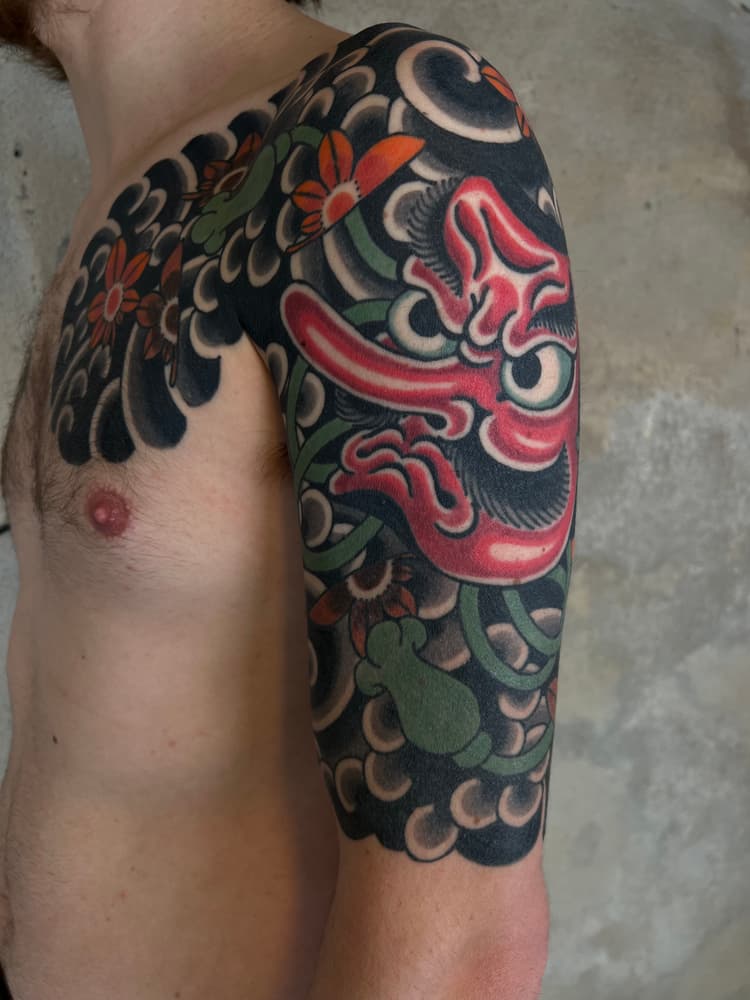 tatouage japonais strasbourg, tatouage traditionnel japonais strasbourg, tatouage Irezumi strasbourg