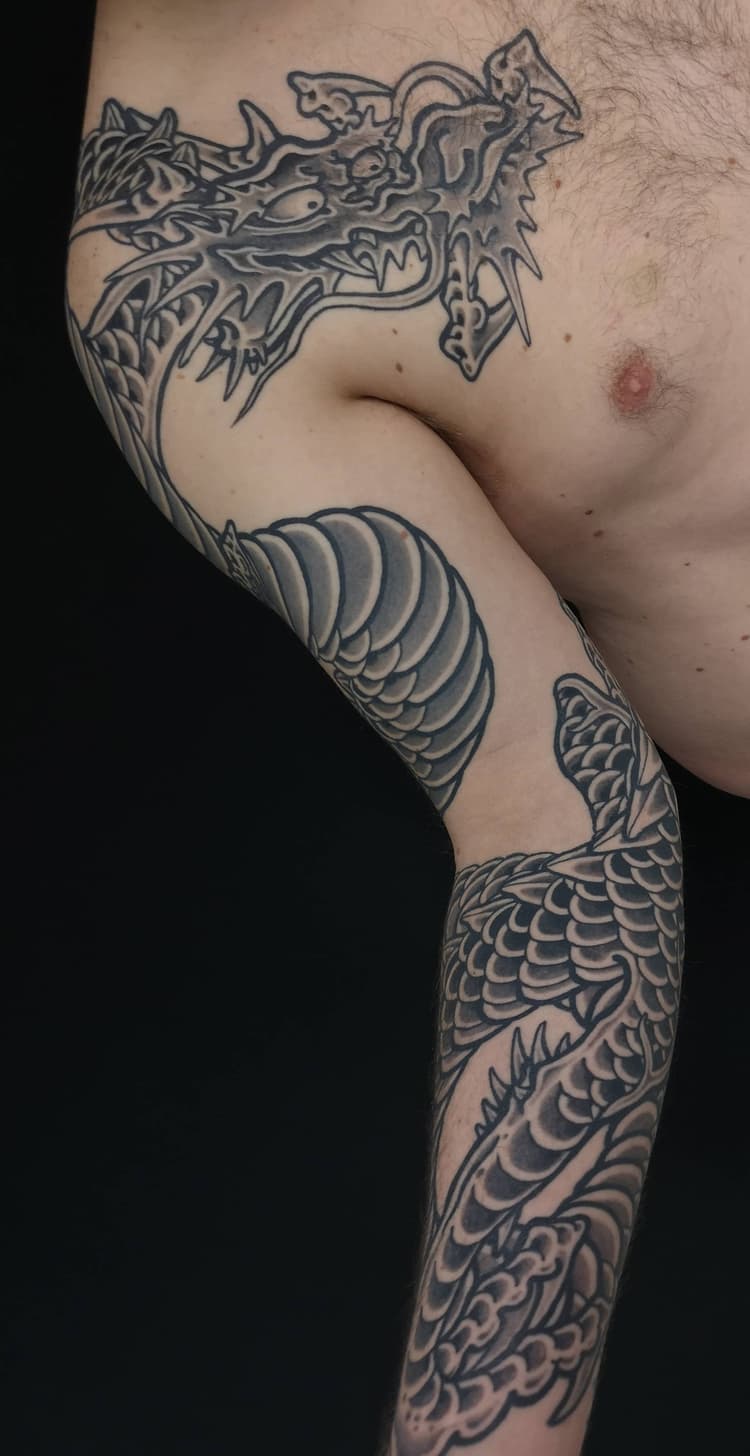 tatouage japonais strasbourg, tatouage traditionnel japonais strasbourg, tatouage Irezumi strasbourg