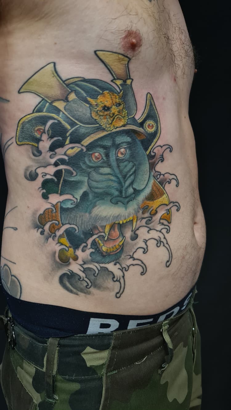 tatouage neo-japonais, tatouage neo-japonais strasbourg