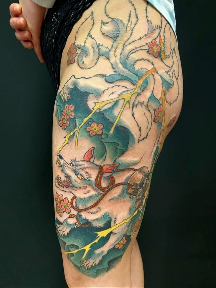 tatouage neo-japonais, tatouage neo-japonais strasbourg