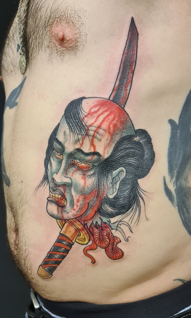 tatouage neo-japonais, tatouage neo-japonais strasbourg